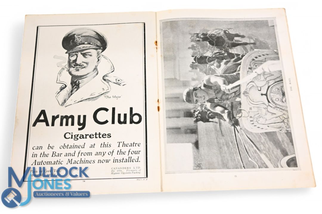 "Ben Hur" Film at The Tivoli Cinema, London 1927. An impressive 24 page Souvenir Programme with 6 - Image 2 of 2
