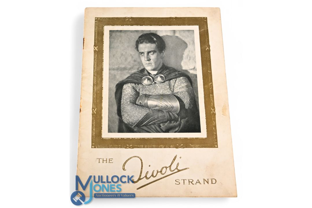 "Ben Hur" Film at The Tivoli Cinema, London 1927. An impressive 24 page Souvenir Programme with 6 - Image 1 of 2