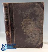 Fullarton's Descriptive Hand Atlas of the World 1873 John Bartholomew - Part worn boards and