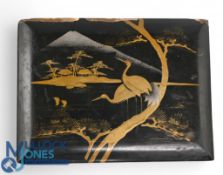 Album of 44 different coloured postcard photographs of views of Japan c1900, featuring Tokio,