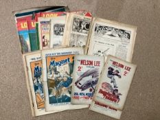 Assorted selection of 1880s to 1967 Children's Comic Books / Magazines consisting of Chums 1890s,