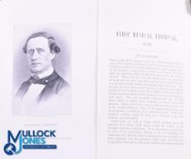 History of The Leeds Musical Festivals - published 1890. An extensive 407 page book giving a very