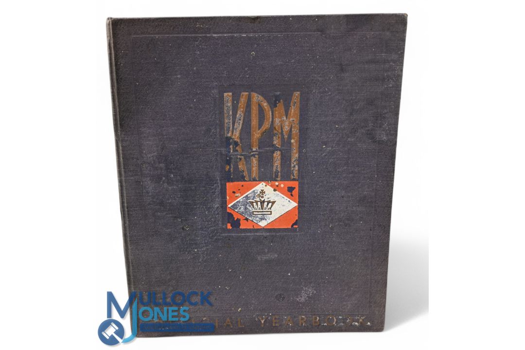 K P M Shipping Official Yearbook 1937-1938. This the largest Netherlands Shipping Lines Official - Image 1 of 3
