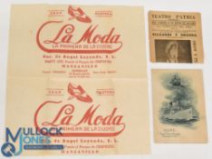 Great White Fleet - United Fruit Company Steamship Service - Dinner Menu dated Saturday June 25,