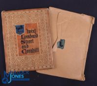 Twixt Lombard Street and Cornhill 1930. first edition - published by Lloyds Bank. An illustrated