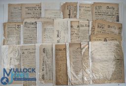 1926 Collection of National Strike Newspapers & Emergency Newspapers Issues (18)