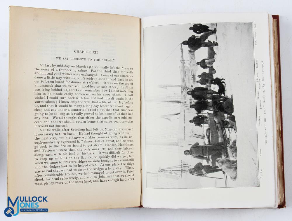 Various Books (3) features Farthest North by Dr Fridtjof Nansen 1900 - sub titled "Being the - Image 8 of 8