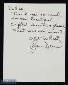 Entertainment - Hollywood - Bruce Dern, als thanking his correspondent for a 'beautiful crystal