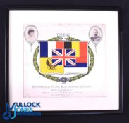 Souvenir of The Clara Butt-Rumford Concert - Royal Albert Hall May 13th, 1915 - beautifully