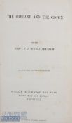 India - The Company and The Crown by The Honourable T J Hovell-Thurlow 1867 a 301 page book covering