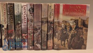 Military Based Novels by Allan Mallinson: titles are A Close-Run Thing, A Call to Arms, The Nizam'