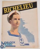 World War II - French Battleship 35,000 tons 