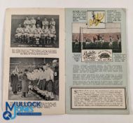 1930s Bukta Sports Clothing Equipment Trade Catalogue: colour illustrated with Ruby and football