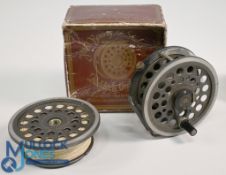 J W Young & Sons 1510 Fifteen Hundred Series alloy multiplier fly reel 3 ½