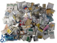 Lifetime collection of Fishing Hooks, singles, doubles, trebles, to include unopened packets (100s)