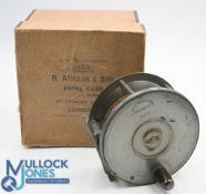 Anderson & Sons Princes Street, Edinburgh alloy salmon fly reel, 4