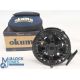 Okuma "The Kennet" K1002 alloy centre pin trotting reel, 4 ½" spool with twin handles, on/off check, - Image 1 of 2