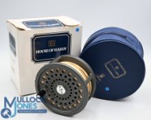 Hardy Marquis #9/10/11 wide drum salmon fly reel, 4 1/8