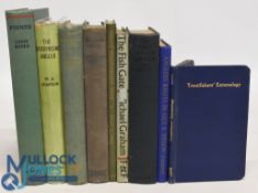 Nine Period Fishing Books - Troutfishers Entomology 1930 Charles Wauton, Anglers' Knots in Gut &