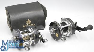 Abu Ambassadeur, Sweden 5001C, LHW multiplier reel, foot stamp 097900, 3 screw end plate, with level