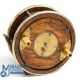 Scarce Hancock, Holborn maker London walnut centre pin reel c1880 with nickel silver rims, brass - Image 1 of 2