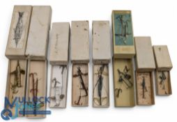 8x Hardy bait mounts and prawn tackle in sizes up to 3