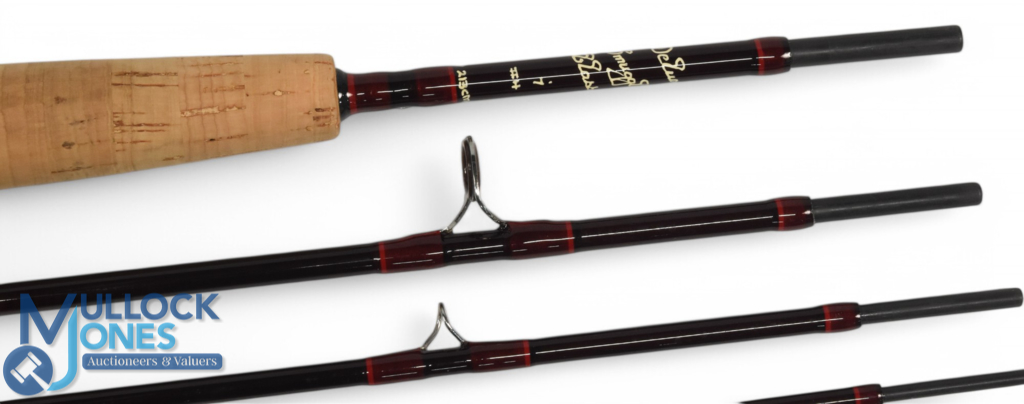 Hardy Alnwick Deluxe Smuggler Classic carbon travel fly rod: 7ft 6pc line 4#, alloy uplocking reel - Image 2 of 2