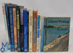 Fourteen Fishing Books to include Coarse Fishing 1973 Bill Bartles, Where to coarse Fish in