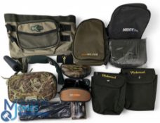 Fishing Reel Bags and Tackle Bags, with assorted accessories, makers incl Wychwood, Drenman,