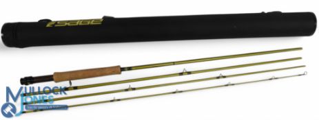 Sage USA Pulse 690-4 3 5/16oz Graphite IIIe Technology carbon trout fly rod, 9ft 4pc line 6#,