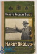 1925 Hardy's Anglers' Guide 47th Edition, fair condition for age with a tape repair to edge/spine,