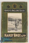 1924 Hardy's Anglers' Guide 46th Edition, fair-good condition for age with a worn edge/spine, some