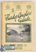1931 Hardy's Anglers' Guide 53rd Edition, good-fair condition with a small worn spine, some small