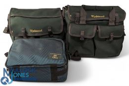 Wychwood & Orvis Fishing Tackle Bags - to include an Orvis reel bag with Velcro sections, two