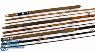 Spot-On hand built split cane carp rod, 11ft 3pc (inc handle), 26