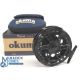 Okuma "The Kennet" K1002 alloy centre pin trotting reel, 4 ½" spool with twin handles, on/off check, - Image 2 of 2
