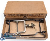 Hardy Hotspur collapsible metal line drier complete with original fittings lightly used in maker's