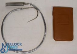 Schukra Patent Osterreichisches folding alloy gaff in full working condition, turned hollow