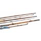 C Farlow & Co Ltd London, greenheart spinning rod, 8ft 2pc, 15" handle, brass sliding reel - Image 2 of 2