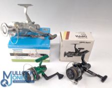3x Various Spinning Reels - Shakespeare Aerial 2000 spinning reel, marked 2516 060 with rear