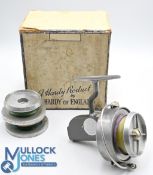 Hardy Altex No.3, MkV left hand wind spinning reel, optional ratchet check, retains most original