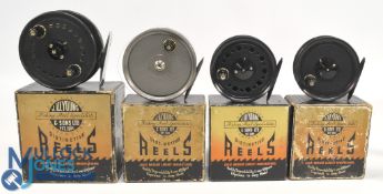 A collection of J W Young & Sons reels. All in original correct boxes and working well: The Seldex 3