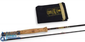 Hardy Alnwick Graphite Deluxe carbon trout fly rod: 76ft 6