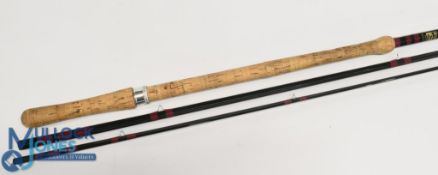 Bruce & Walker hand built in England, Hexagraph salmon fly rod, 15ft 3pc line 10/11/12#, 24
