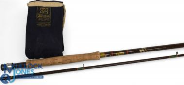 Hardy Alnwick Richard Walker Reservoir Superlite Fibatube trout fly rod, 9ft 3