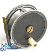 A scarce Fin de Lange Bergan: Fin de Lange Competition alloy fly reel 2 ¾