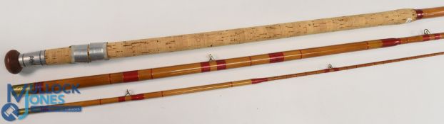 Hardy the Lightweight Thames style, 12ft 3-piece coarse fishing rod, fully refurbished, whole cane