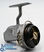 Hardy Altex No.1 Mk1V spinning reel, LHW folding handle, Bakelite spool, drag adjuster, knocks