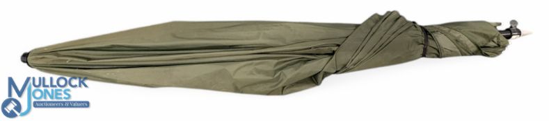 Large Stead Fast Green Fishing Umbrella, adjustable - with spike #54
