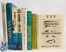 A selection of ten Fishing Books to include - Fly Dressing Innovations 1974 Richard Walker, The Cast